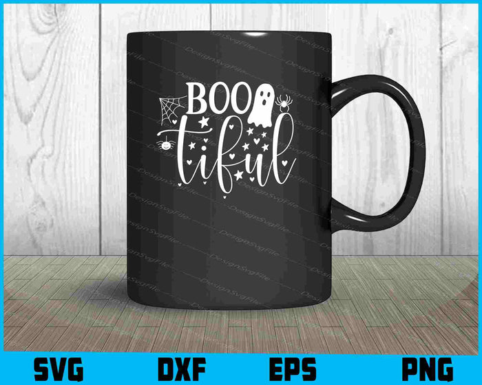 Boo Tiful Halloween Svg png Design Cutting Printable File  - Premium Cutting Files in SVG, PNG & EPS Formats - Premium SVG Cutting Files for Crafts