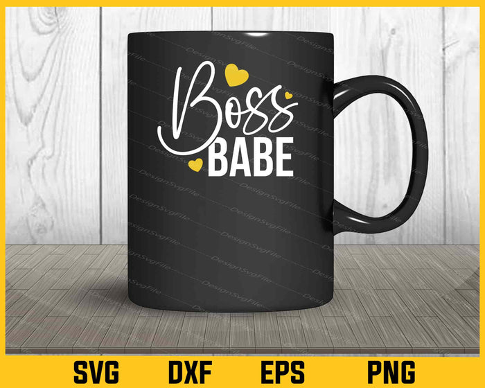 Boss Babe Svg Cutting Printable File  - Premium Cutting Files in SVG, PNG & EPS Formats - Premium SVG Cutting Files for Crafts