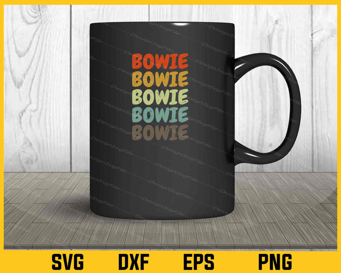Bowie, Maryland - Retro Vintage Svg Cutting Printable File  - Premium Cutting Files in SVG, PNG & EPS Formats - Premium SVG Cutting Files for Crafts