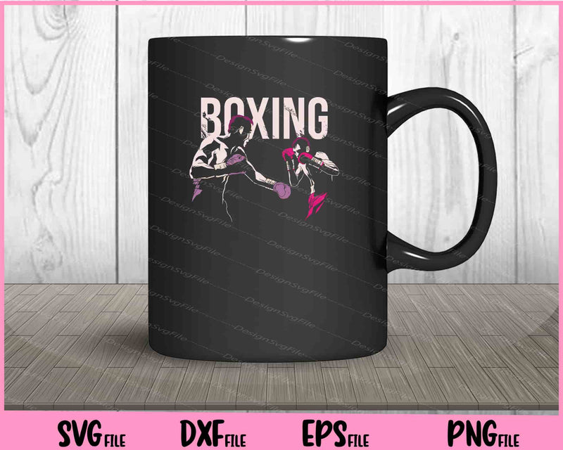 Boxing Fighters Svg Cutting Printable Files  - Premium Cutting Files in SVG, PNG & EPS Formats - Premium SVG Cutting Files for Crafts