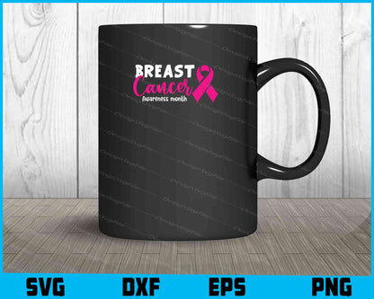 Breast Cancer Awareness Month Svg Cutting Printable File  - Premium Cutting Files in SVG, PNG & EPS Formats - Premium SVG Cutting Files for Crafts