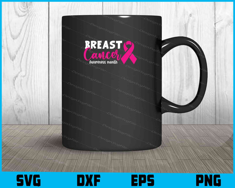 Breast Cancer Awareness Month mug