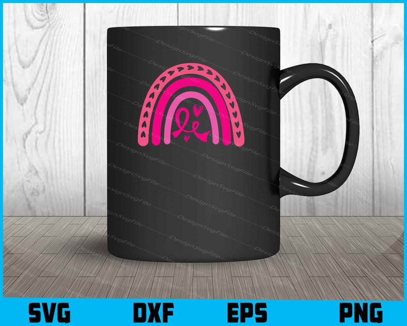 Breast Cancer Rainbow mug