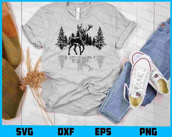 Buck Hunting Charcuterie SVG