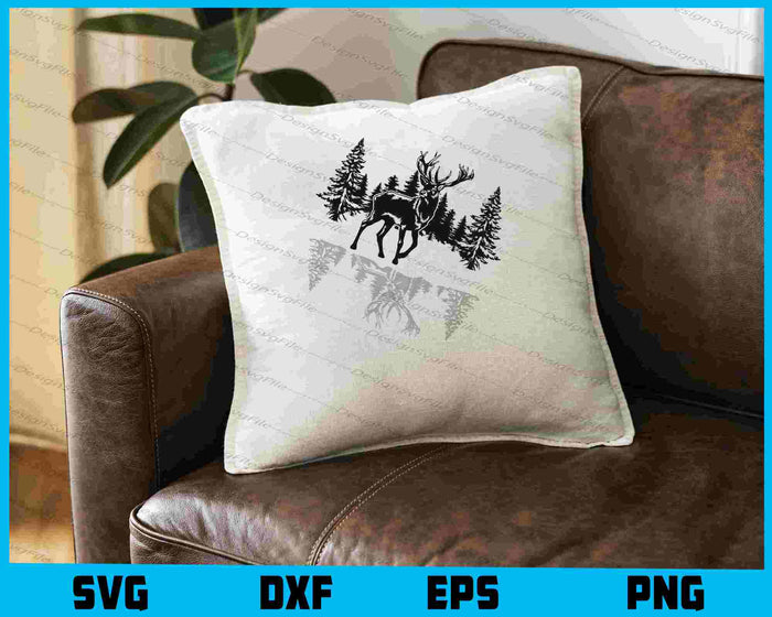 Buck Hunting Charcuterie SVG
