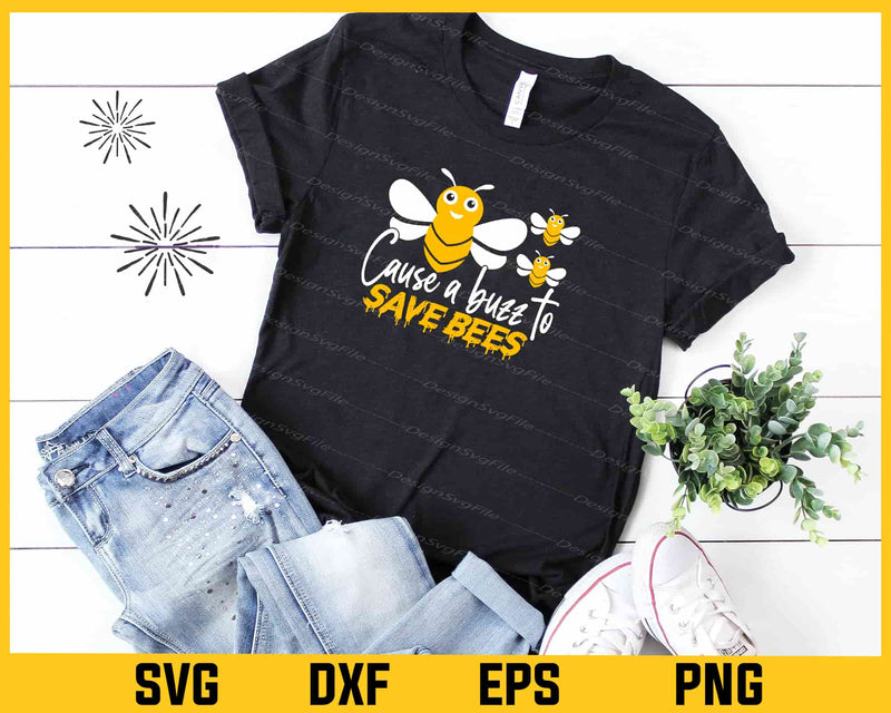 Buff To Bee Cute Bee Save Bees Svg Cutting Printable File  - Premium Cutting Files in SVG, PNG & EPS Formats - Premium SVG Cutting Files for Crafts