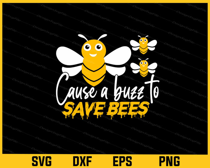 Buff To Bee Cute Bee Save Bees Svg Cutting Printable File  - Premium Cutting Files in SVG, PNG & EPS Formats - Premium SVG Cutting Files for Crafts