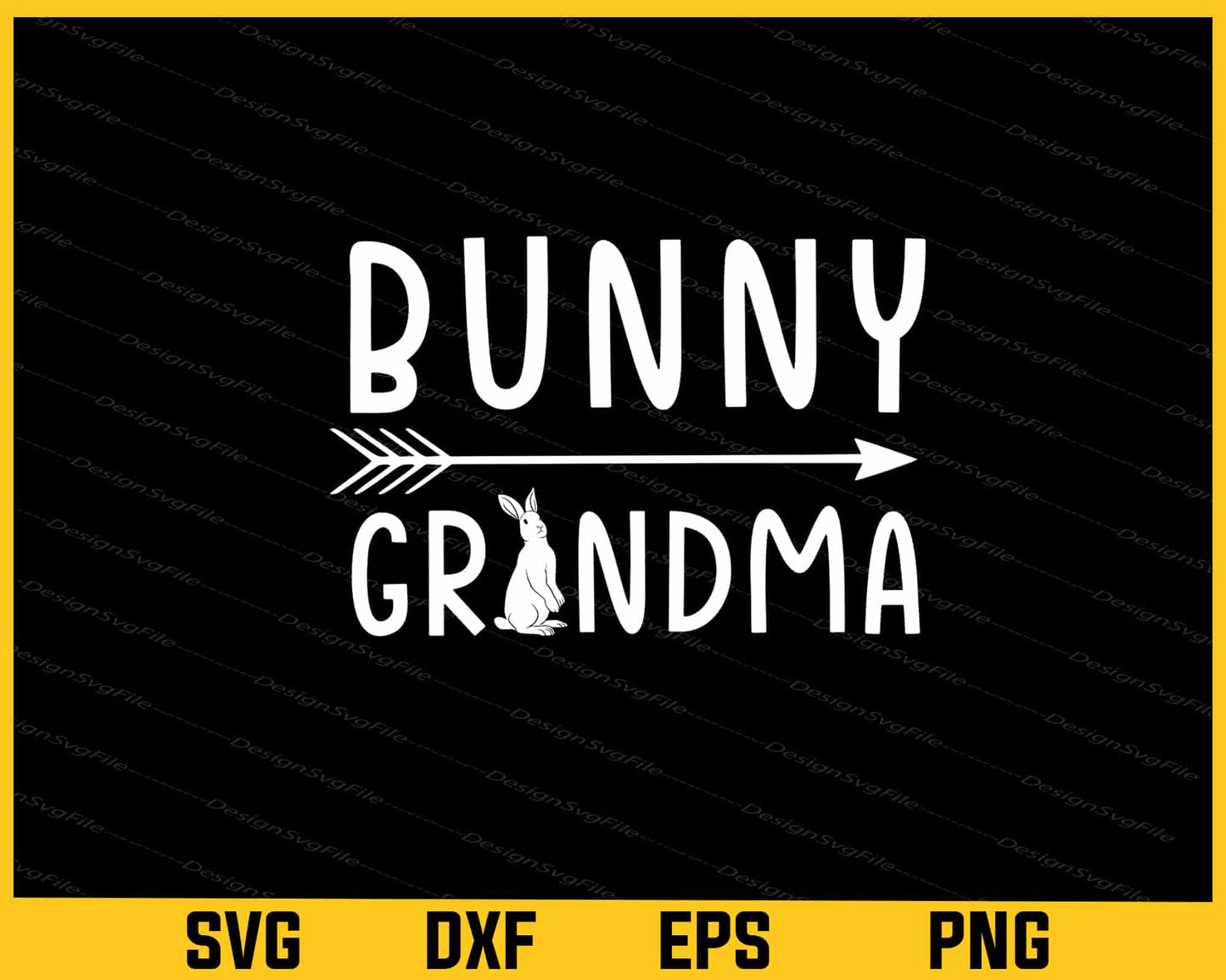 Bunny Grandma Easter Day Svg Cutting Printable File  - Premium Cutting Files in SVG, PNG & EPS Formats - Premium SVG Cutting Files for Crafts