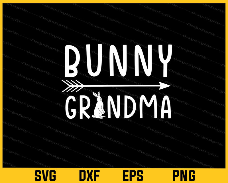 Bunny Grandma Easter Day Svg Cutting Printable File  - Premium Cutting Files in SVG, PNG & EPS Formats - Premium SVG Cutting Files for Crafts