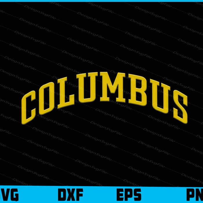 COLUMBUS - Classic Design SVG