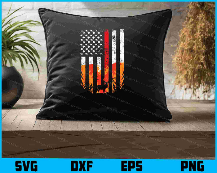 California Firefighter US Flag Shirt