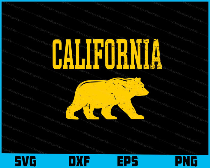 California Golden Bear SVG, Animals PNG