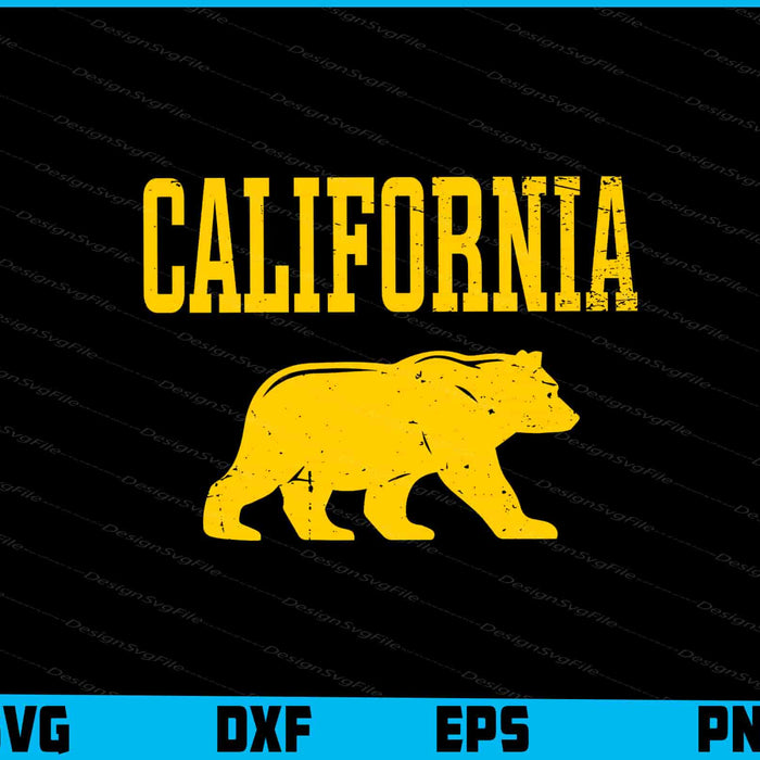 California Golden Bear SVG, Animals PNG