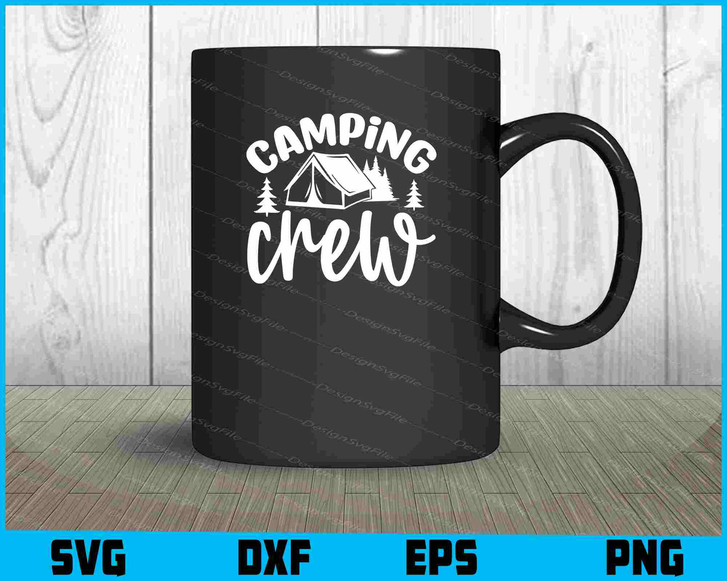 Camping Crew SVG PNG Cutting Files  - Premium Cutting Files in SVG, PNG & EPS Formats - Premium SVG Cutting Files for Crafts