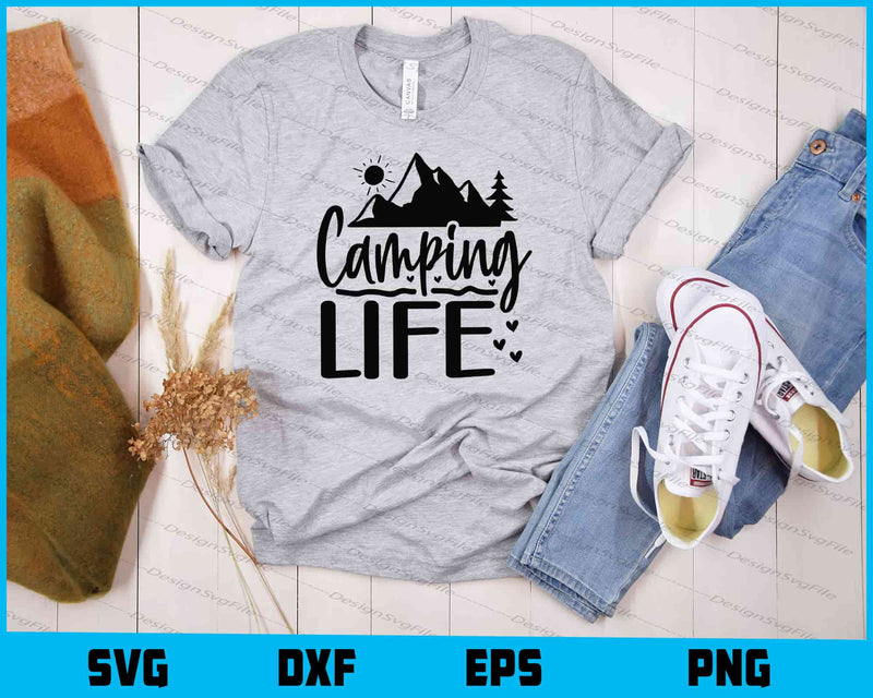 Camping Life t shirt