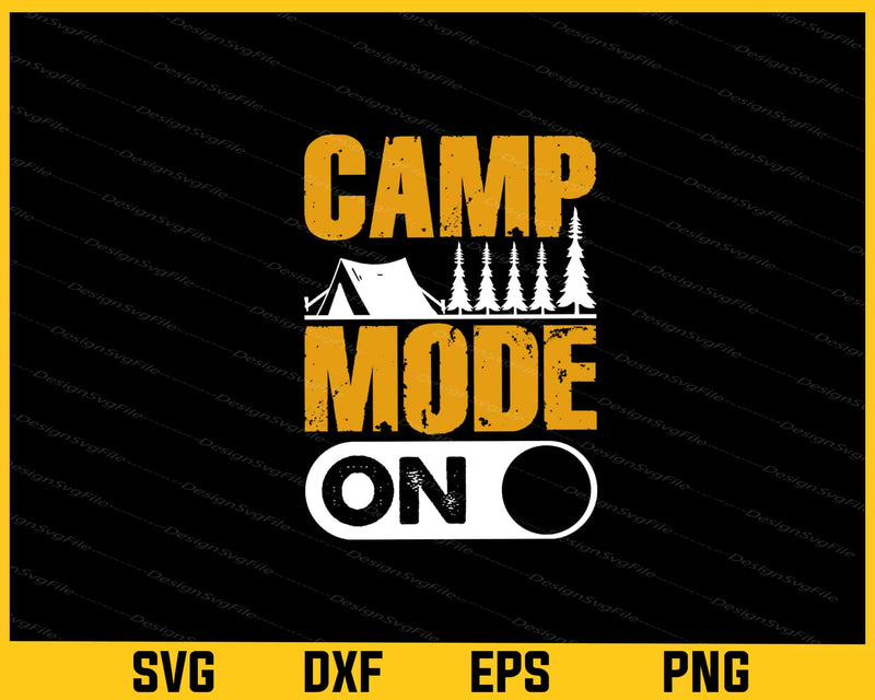 Camping Mode On svg