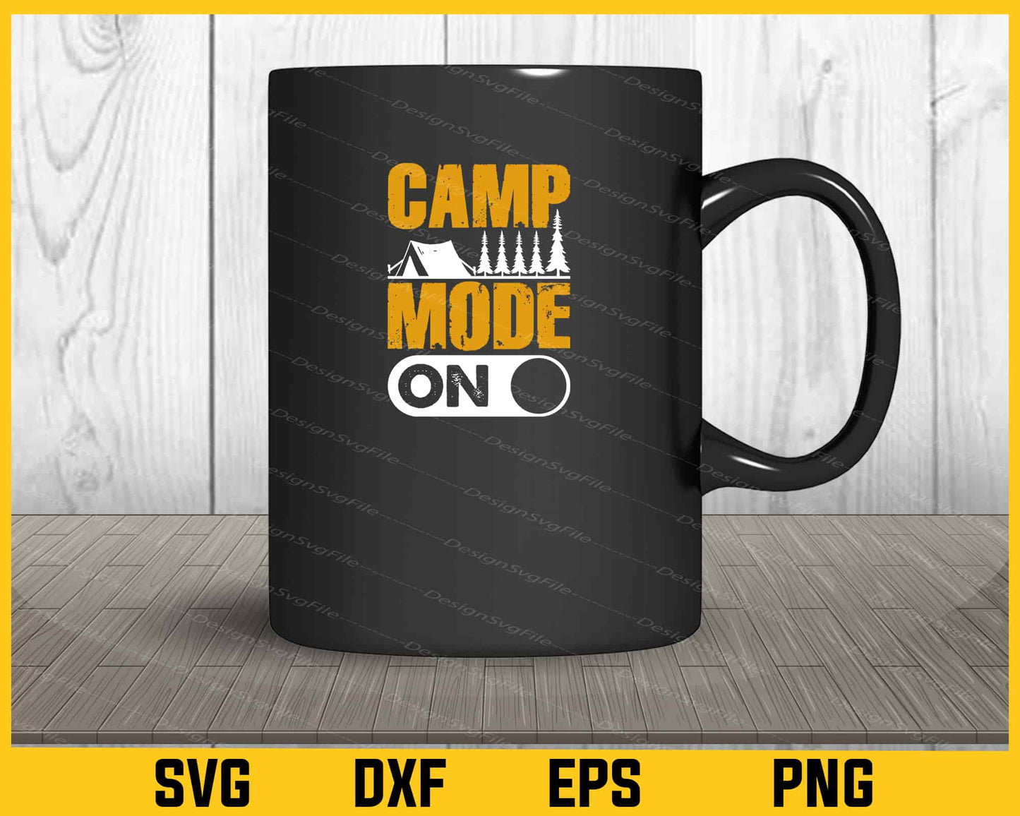 Camping Mode On Svg Cutting Printable File  - Premium Cutting Files in SVG, PNG & EPS Formats - Premium SVG Cutting Files for Crafts