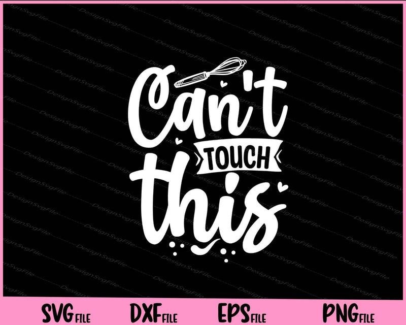 Can't touch this svg