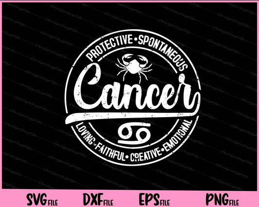 Cancer Protective Spontaneous Loving Emotional Svg Cutting Printable Files  - Premium Cutting Files in SVG, PNG & EPS Formats - Premium SVG Cutting Files for Crafts