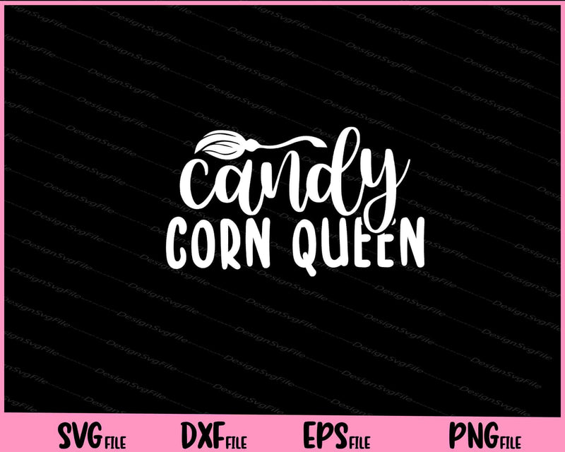 Candy Corn Queen Halloween svg