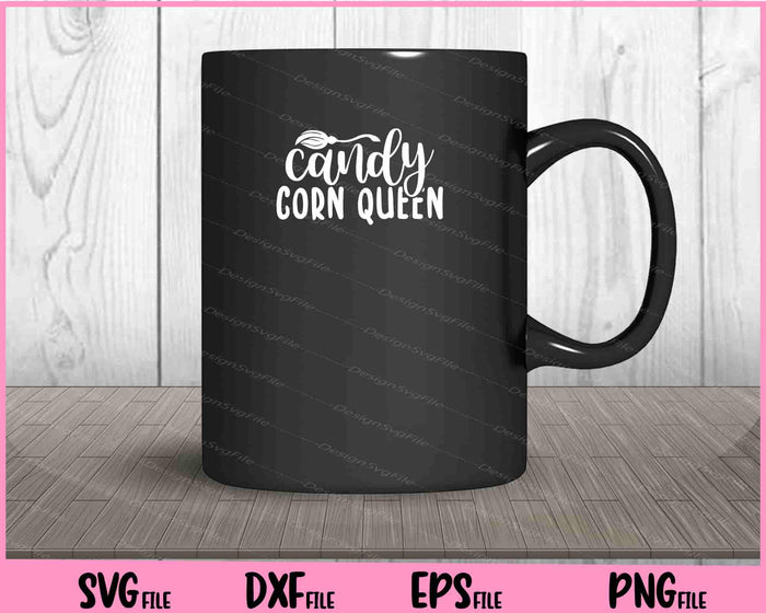 Candy Corn Queen Halloween Svg Cutting Printable Files  - Premium Cutting Files in SVG, PNG & EPS Formats - Premium SVG Cutting Files for Crafts