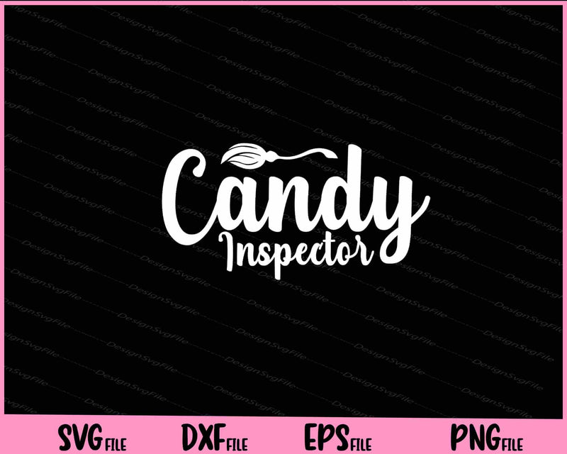 Candy Inspector Halloween svg