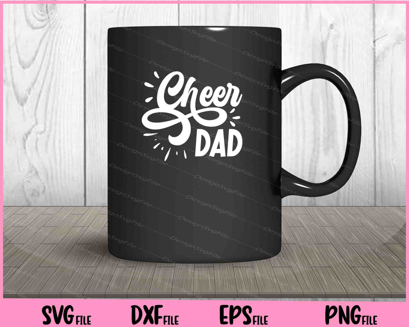 Cheer Dad Father day mug