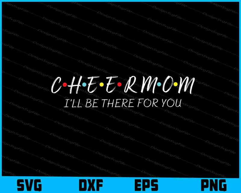 Cheer Mom Squad Spirit Definition Quote Competition SVG