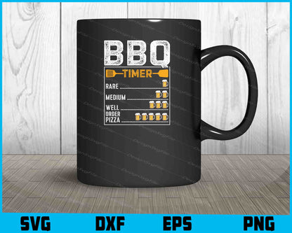 Chef BBQ Nutrition Facts SVG PNG File