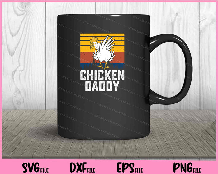 Chicken Daddy father day Svg Cutting Printable Files  - Premium Cutting Files in SVG, PNG & EPS Formats - Premium SVG Cutting Files for Crafts