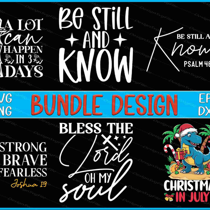 Christian Bundle SVG Christmas PNG