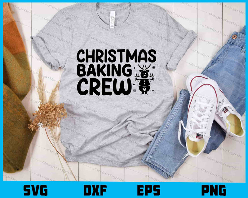 Christmas Baking Crew SVG