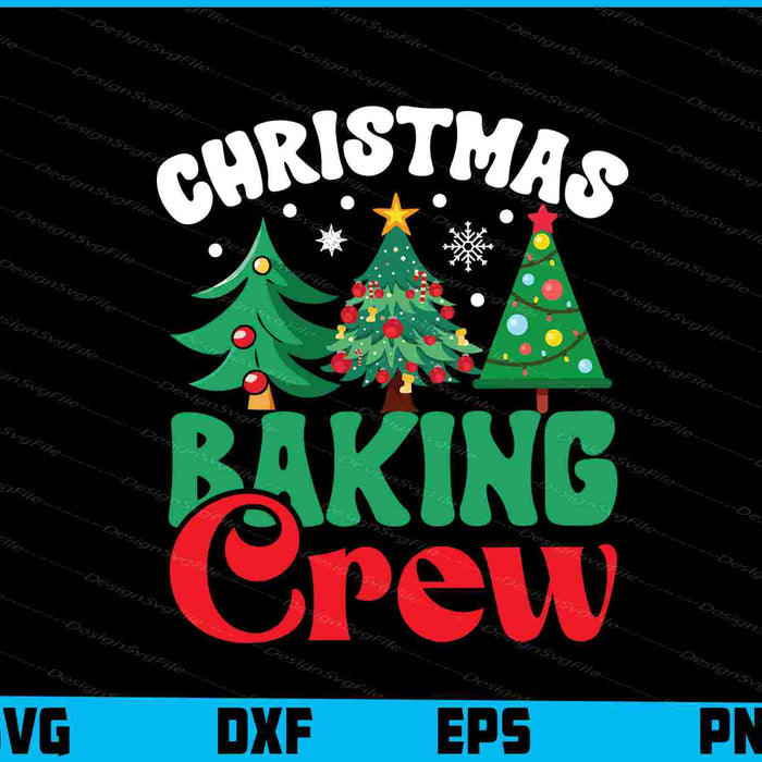 Christmas Baking Crew Tree