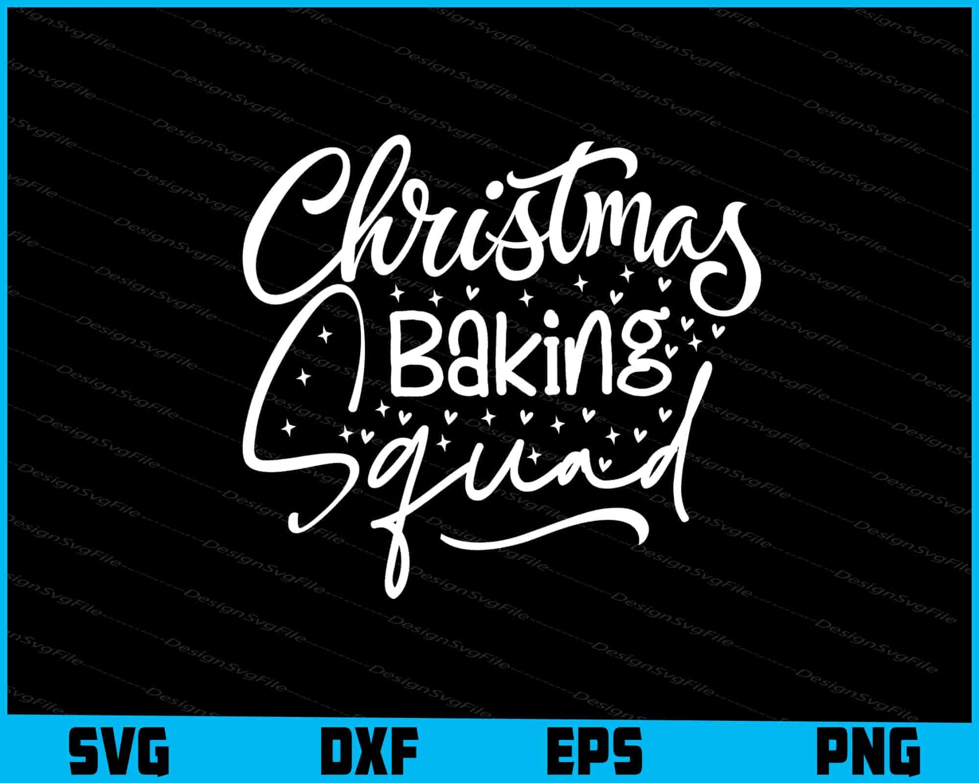 Christmas Baking Squad Svg Png Design Cut Files  - Premium Cutting Files in SVG, PNG & EPS Formats - Premium SVG Cutting Files for Crafts