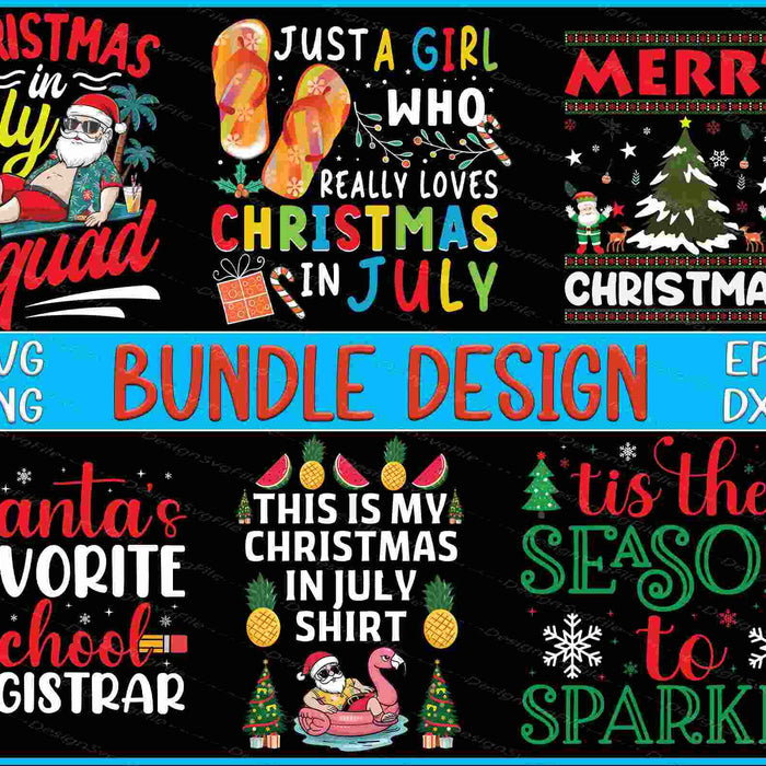 Christmas Bundle SVG School Registrar PNG