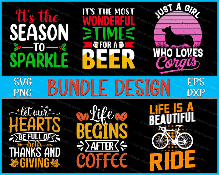 Collection of motivational and lifestyle-themed quotes with colorful text on a black background.