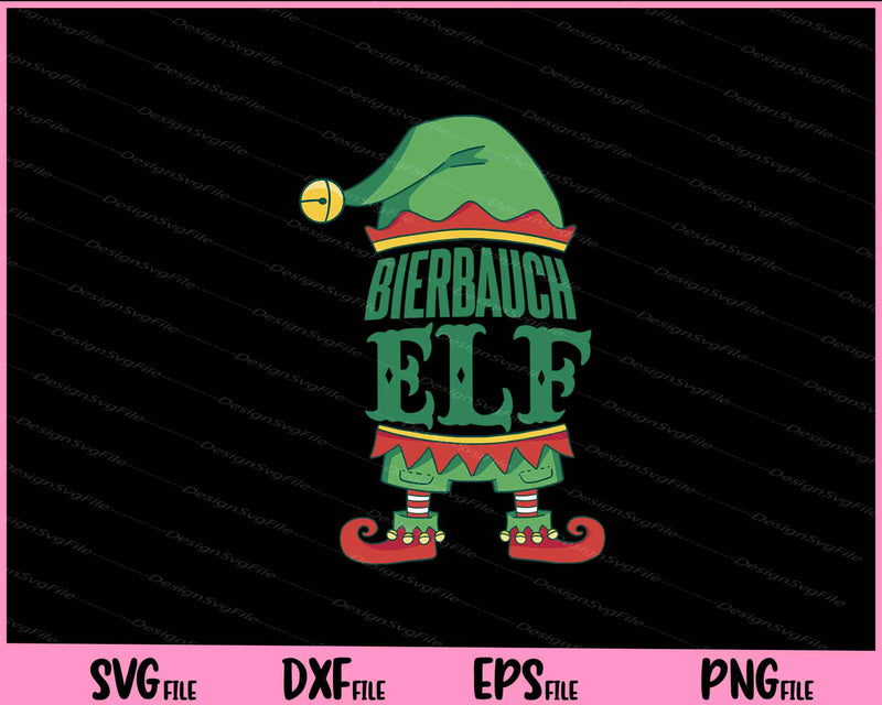 Christmas Elf German Svg Cutting Printable Files  - Premium Cutting Files in SVG, PNG & EPS Formats - Premium SVG Cutting Files for Crafts