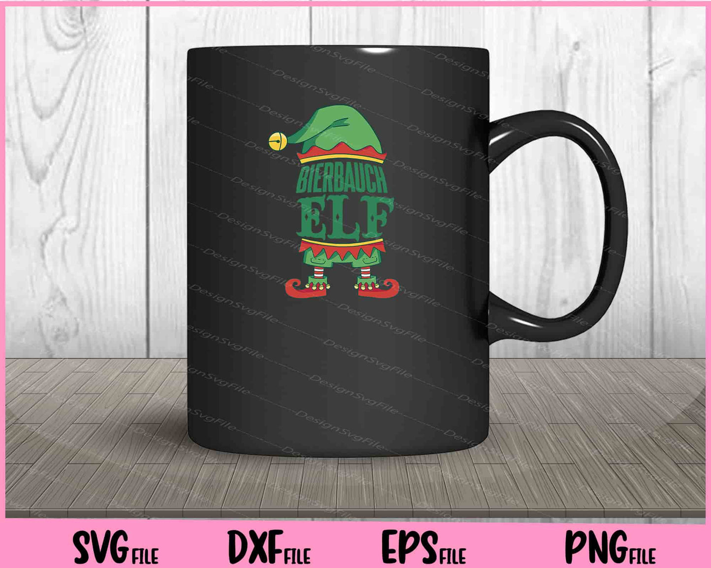 Christmas Elf German Svg Cutting Printable Files  - Premium Cutting Files in SVG, PNG & EPS Formats - Premium SVG Cutting Files for Crafts