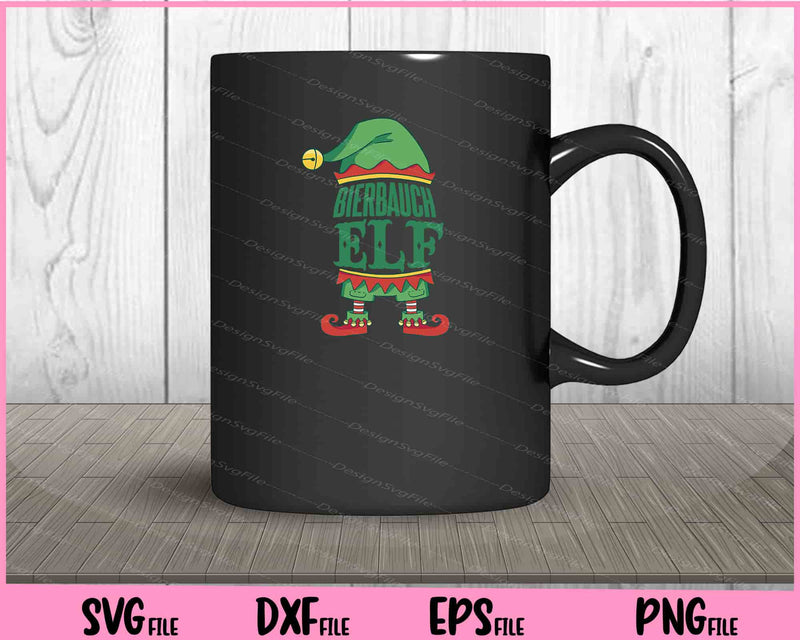 Christmas Elf German Svg Cutting Printable Files  - Premium Cutting Files in SVG, PNG & EPS Formats - Premium SVG Cutting Files for Crafts