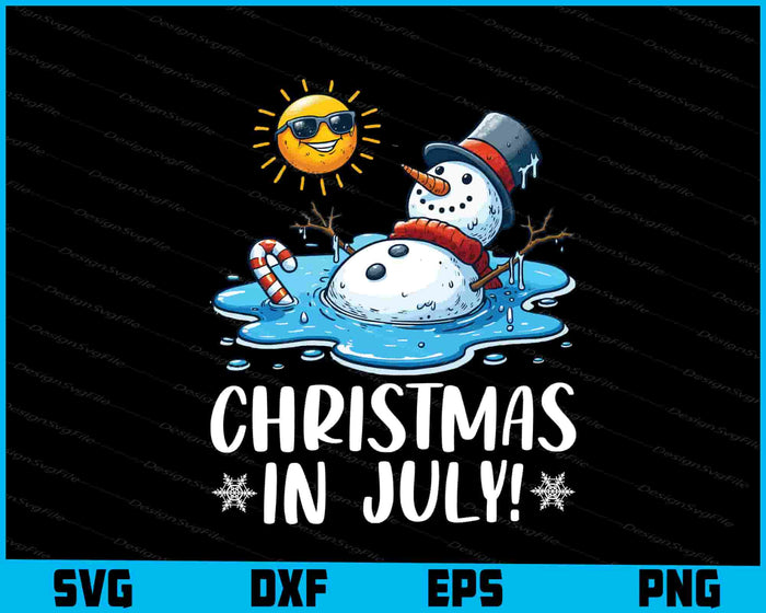 Christmas Bundle SVG Christmas In July PNG