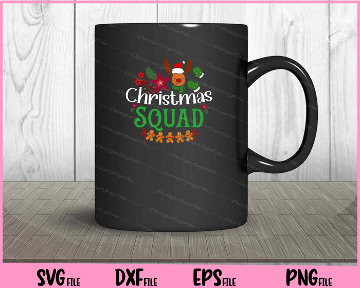 Christmas Squad Svg Cutting Printable File  - Premium Cutting Files in SVG, PNG & EPS Formats - Premium SVG Cutting Files for Crafts