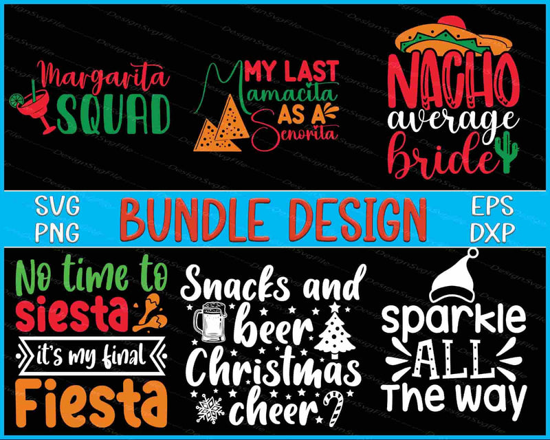 Cinco De Mayo Bundle SVG Christmas PNG