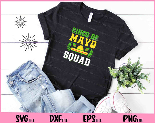 Cinco De Mayo squad Svg Cutting Printable Files  - Premium Cutting Files in SVG, PNG & EPS Formats - Premium SVG Cutting Files for Crafts