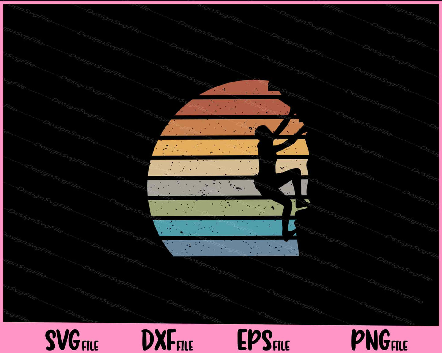 Climbing Vintage funny Svg Cutting Printable Files  - Premium Cutting Files in SVG, PNG & EPS Formats - Premium SVG Cutting Files for Crafts