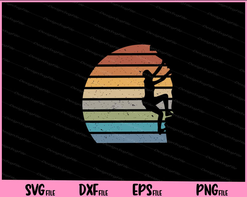 Climbing Vintage funny Svg Cutting Printable Files  - Premium Cutting Files in SVG, PNG & EPS Formats - Premium SVG Cutting Files for Crafts