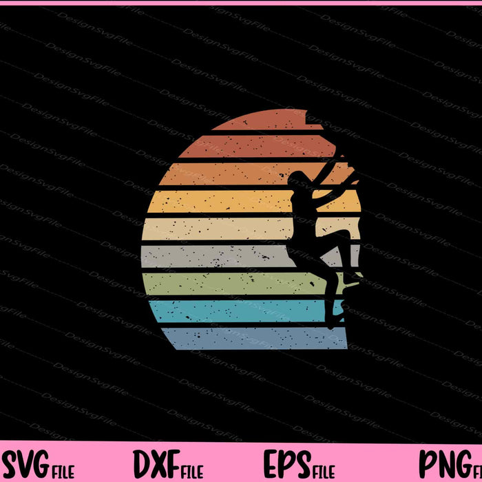 Climbing Vintage funny Svg Cutting Printable Files  - Premium Cutting Files in SVG, PNG & EPS Formats - Premium SVG Cutting Files for Crafts