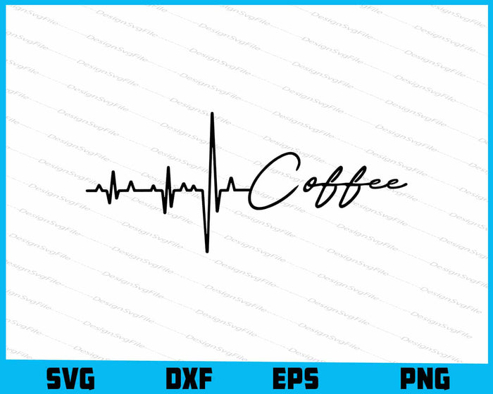 Collection of coffee-themed and hunting-themed graphics with text on a white background.