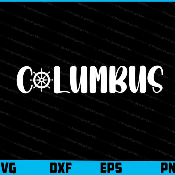 Columbus Day Celebration SVG