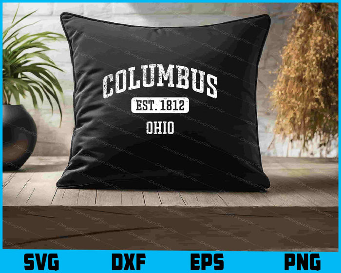 Columbus Ohio OH Vintage SVG