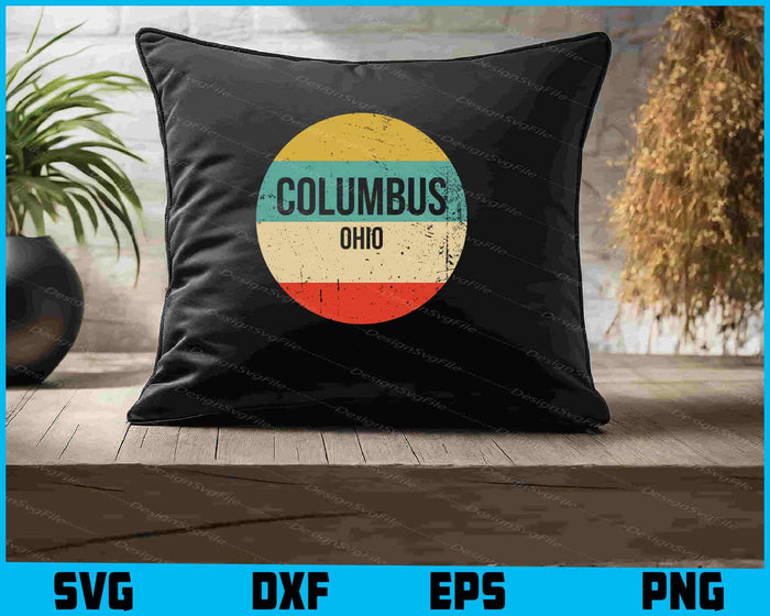 Columbus Ohio Shirt Vintage SVG
